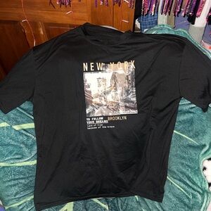 Black Graphic T-Shirt